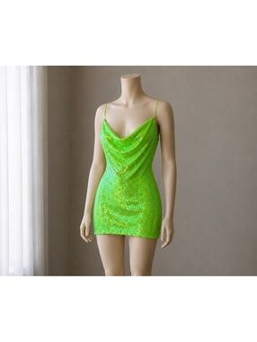 marlene sequin slip dress in purple Sequin Slip Dress in Purple